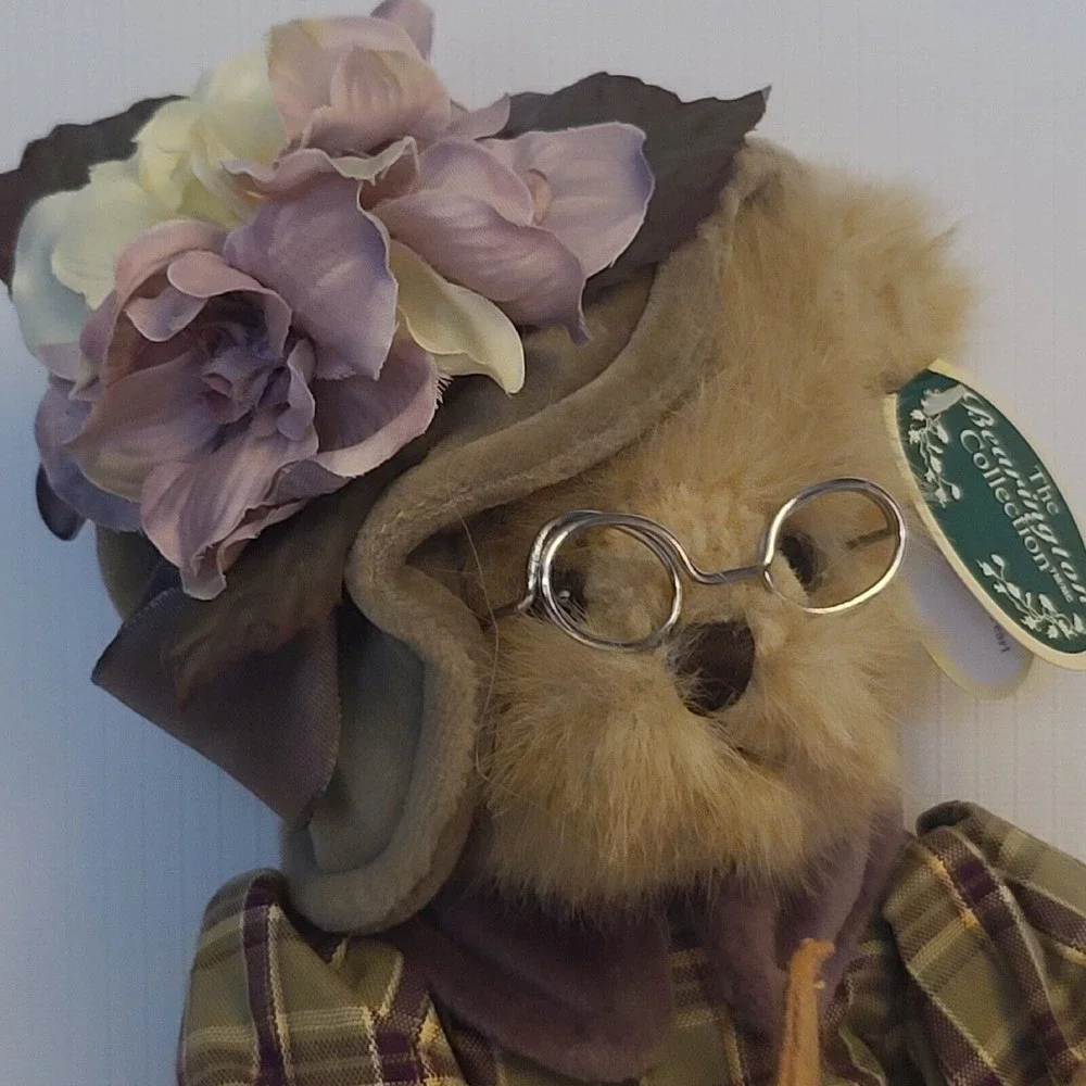 Bearington Bears Knitting Is My Bag Knitter Plush Stuffed Bear